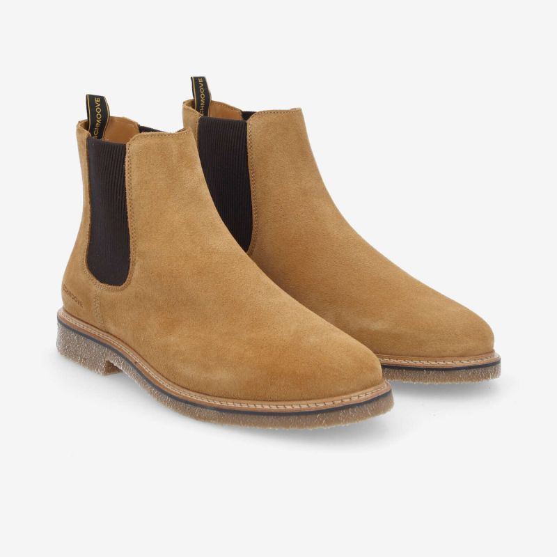 DUBLIN CHELSEA M - SUEDE - CAMEL